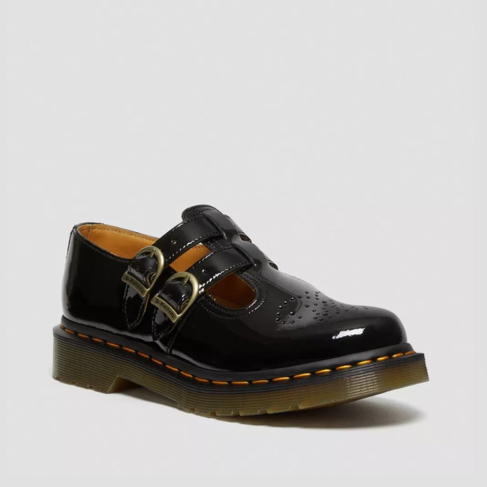Dr Martens 8065 Patent Leather Mary Jane Shoes